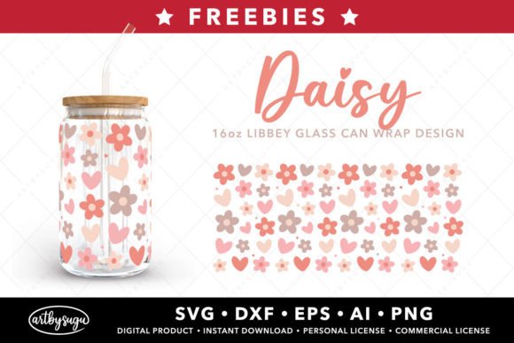 Daisy Libbey Glass Wrap SVG Freebies: Elevate Your Designs