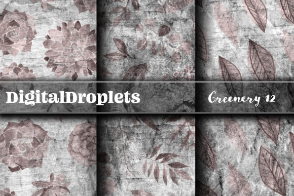 Free Botanical Textures: The Greenery Collection 12