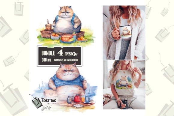 Free Grumpy Cat Clipart Bundle for Creative Projects