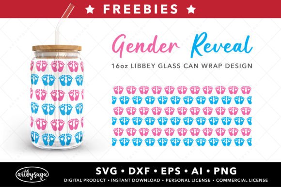 Gender Reveal Libbey Can Wrap Freebies: Elevate Your Event Design