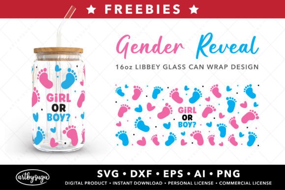 Girl or Boy Libbey Can Wrap Svg Freebies: A Designer's Guide
